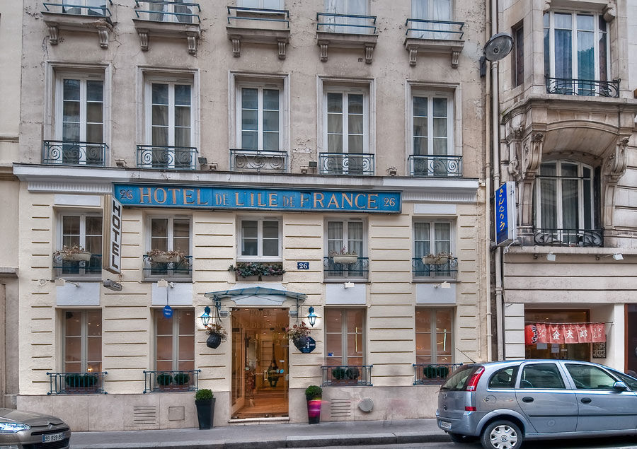 Hotel Ile de France Opéra París Exterior foto